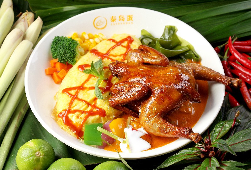 泰国鸡王蛋包饭